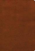 NASB Super Giant Print Reference Bible, Burnt Sienna Leathertouch, Indexed