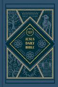 CSB Jesus Daily Bible, Hardcover: Guided Readings Showing Christ Throughout Scripture