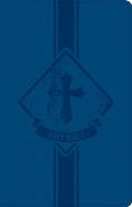 KJV Kids Bible, Thinline Edition, Navy Leathertouch