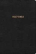 KJV Rainbow Study Bible, Black Leathertouch