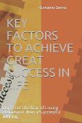 Key Factors to Achieve Great Success in Life: Don't Let The fear of Losing Be Greater than a Successful winning