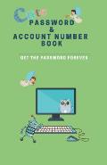 Cute Password & Account Number Book: Get the Password Forever