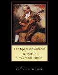The Spanish Guitarist: Renoir Cross Stitch Pattern