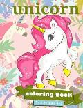 Unicorn Coloring Book: For Kids Ages 4-8 - 100 coloring pages, 8.5 x 11 inches