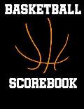 Basketball Scorebook: 50 Game Scorebook with Scoring by Quarters (8.5 x 11)