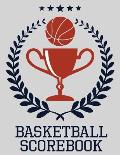 Basketball Scorebook: 50 Game Scorebook for Basketball Games