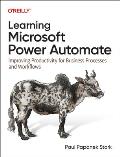 Learning Microsoft Power Automate: Improving Productivity for Business Processes and Workflows