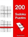 Sudoku Puzzles: 200 Medium Level For Adults and Kids that Enjoy Sudokus
