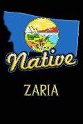 Montana Native Zaria: College Ruled Composition Book