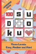 Sudoku: 6 X 9 SUDOKU PUZZLE BOOK WITH ANSWER KEYS INCLUDED. Three Levels: Easy, Medium and Hard. HUNDREDS OF HOURS OF FUN. E