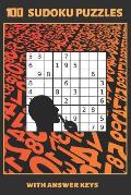 100 Sudoku Puzzles: 6 X 9 SUDOKU BOOK WITH ANSWER KEYS INCLUDED. Three Difficulty Levels: Easy, Medium and Hard. TONS OF FUN. EASY-TO-RE
