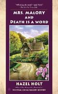 Mrs Malory & Death Is a Word