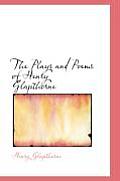 The Plays and Poems of Henry Glapthorne