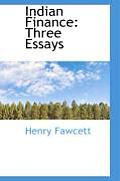 Indian Finance: Three Essays