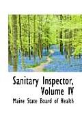 Sanitary Inspector, Volume IV