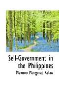 Self-Government in the Philippines