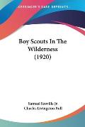 Boy Scouts in the Wilderness 1920