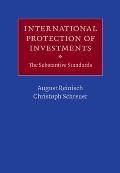 International Protection of Investments