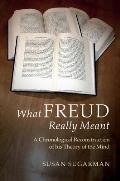 What Freud Really Meant: A Chronological Reconstruction of His Theory of the Mind