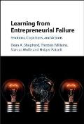 Learning from Entrepreneurial Failure