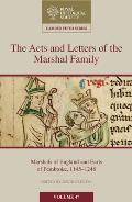 The Acts and Letters of the Marshal Family