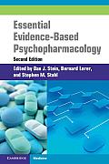 Essential Evidence Based Psychopharmacology Edited By Dan Stein Bernard Lerer Stephen Stahl