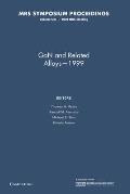 Gan and Related Alloys - 1999: Volume 595