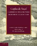 Coplas de Yocef: A Medieval Spanish Poem in Hebrew Characters