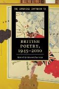 The Cambridge Companion to British Poetry, 1945-2010
