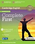 Complete First Student's Book with Answers with Testbank [With CDROM]