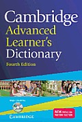 Cambridge Advanced Learner's Dictionary [With CDROM]