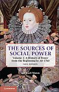 Sources of Social Power Volume 1 a History of Power from the Beginning to Ad 1760