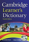 Cambridge Learner's Dictionary [With CDROM]
