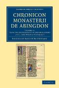 Chronicon Monasterii de Abingdon