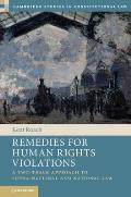 Remedies for Human Rights Violations: A Two-Track Approach to Supra-National and National Law
