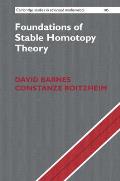 Foundations of Stable Homotopy Theory