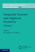 Integrable Systems and Algebraic Geometry: Volume 2