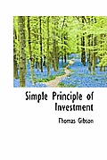 Simple Principle of Investment