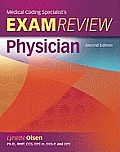 Medical Coding Specialist's Exam Review: Physician [With CDROM]