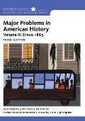 Major Problems in American History Volume II