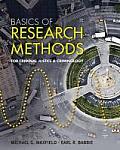 Basics of Research Methods for Criminal Justice & Criminology
