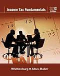 Income Tax Fundamentals 2012 with H&r Block at Home Tax Preparation Software CD ROM