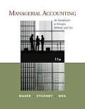 Managerial Accounting An Introduction to Concepts Methods & Uses 11th Edition