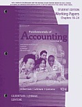 Working Papers for Gilbertson Lehman Gentenes Fundamentals of Accounting Course 2 10th