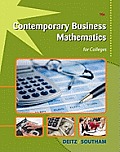Contemporary Business Mathematics for Colleges [With CDROM]