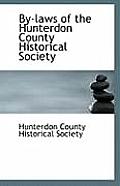 By-Laws of the Hunterdon County Historical Society