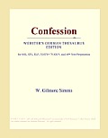 Confession (Webster's German Thesaurus Edition)