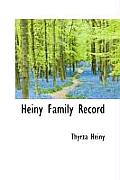 Heiny Family Record