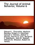 The Journal of Animal Behavior, Volume 6
