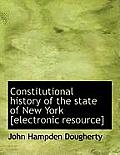 Constitutional History of the State of New York [Electronic Resource]